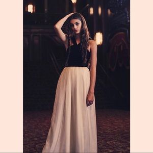 Velvet Bodice Gown